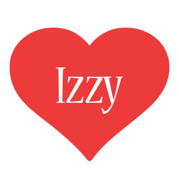 Izzy love logo