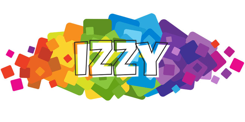 Izzy pixels logo