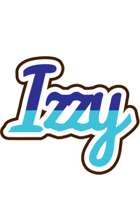 Izzy raining logo