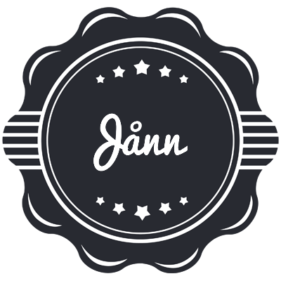 Jånn badge logo