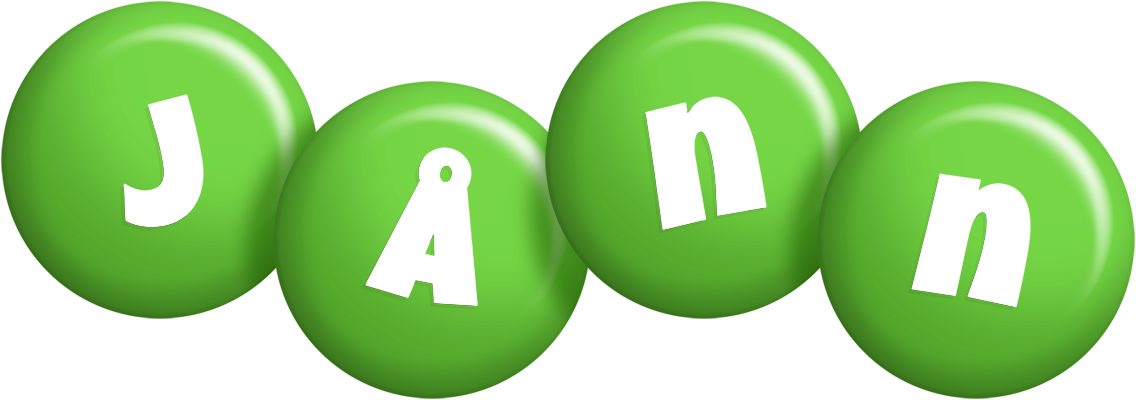 Jånn candy-green logo