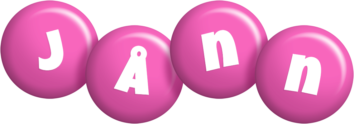 Jånn candy-pink logo