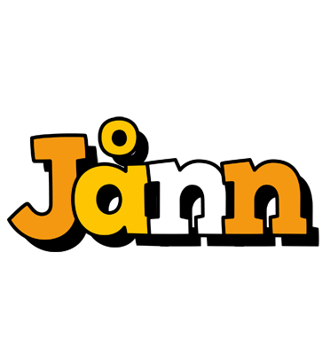 Jånn cartoon logo