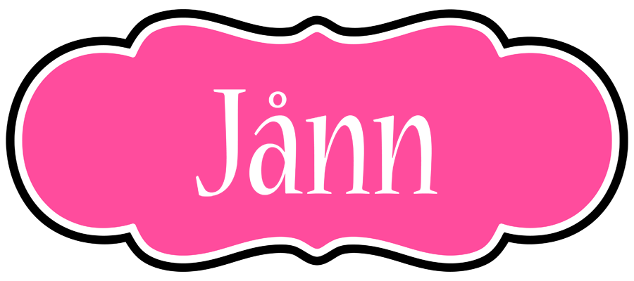 Jånn invitation logo