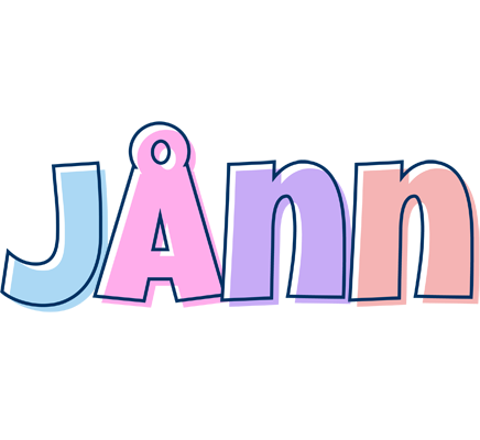 Jånn pastel logo