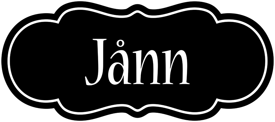 Jånn welcome logo
