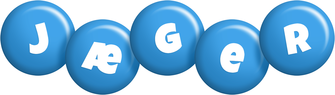 Jæger candy-blue logo