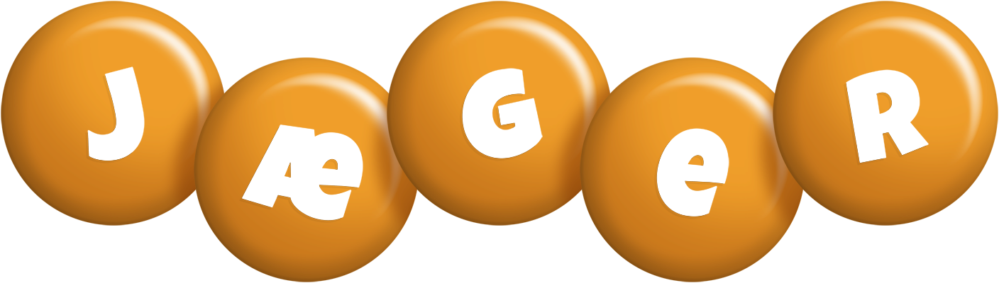 Jæger candy-orange logo
