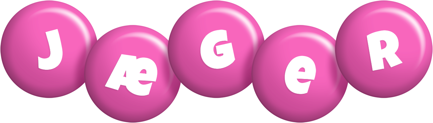 Jæger candy-pink logo