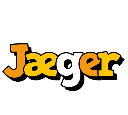 Jæger cartoon logo