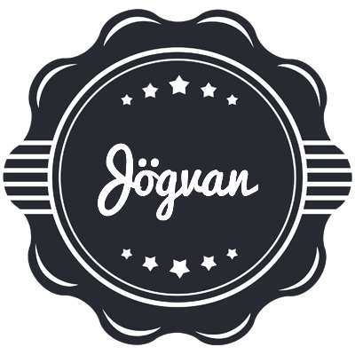 Jögvan badge logo