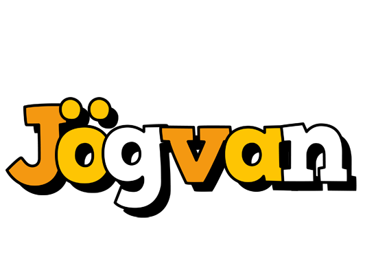 Jögvan cartoon logo