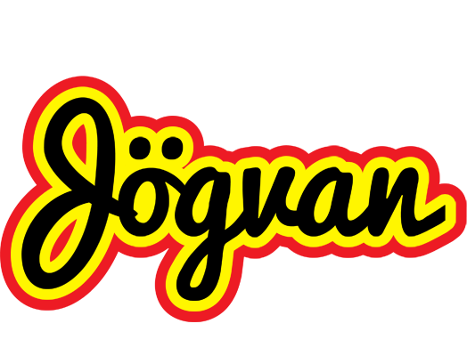 Jögvan flaming logo