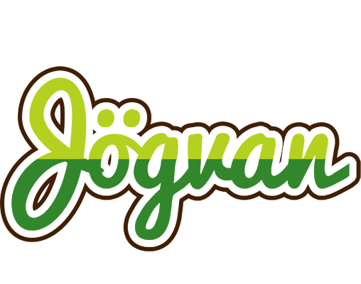 Jögvan golfing logo