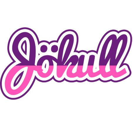 Jökull cheerful logo