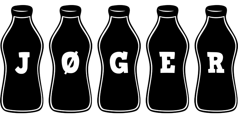 Jøger bottle logo