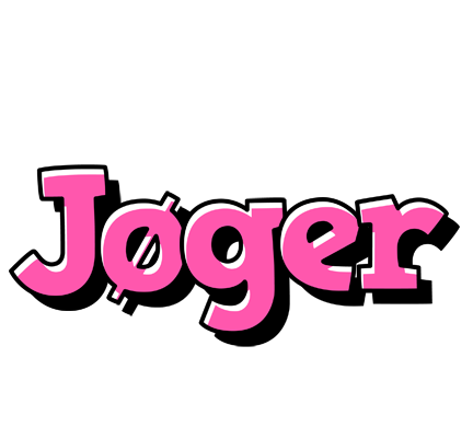 Jøger girlish logo