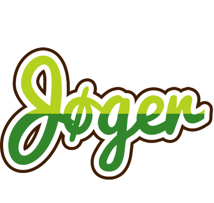 Jøger golfing logo
