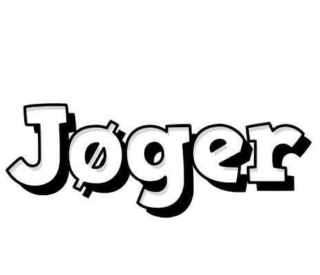 Jøger snowing logo