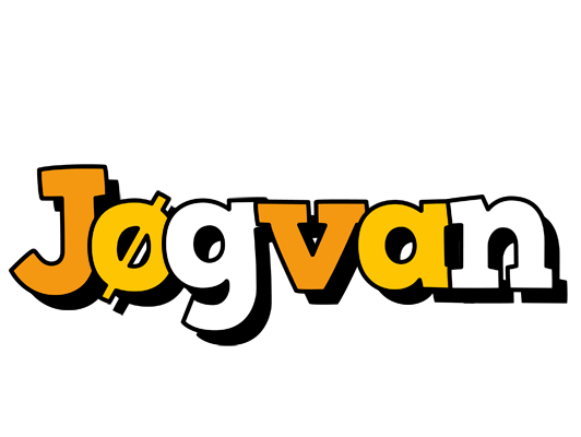 Jøgvan cartoon logo