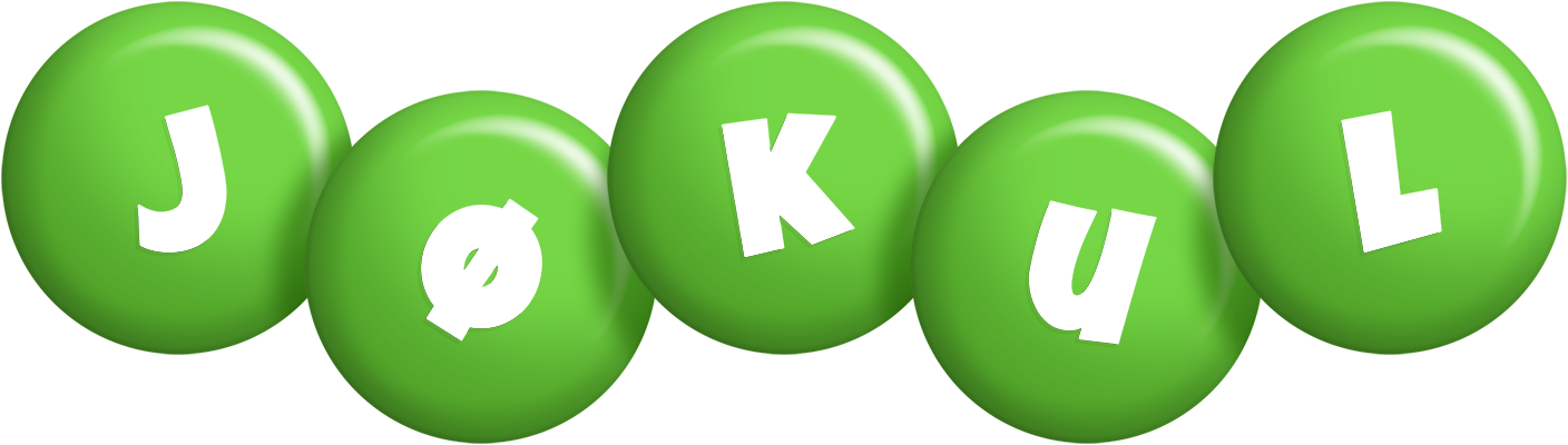 Jøkul candy-green logo