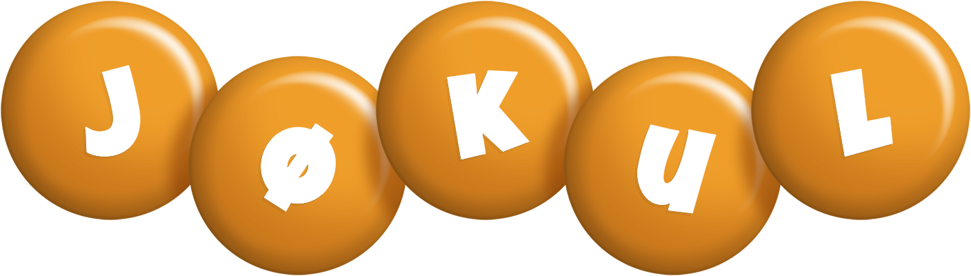 Jøkul candy-orange logo