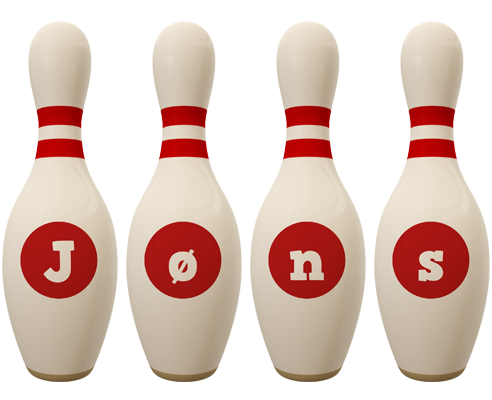 Jøns bowling-pin logo