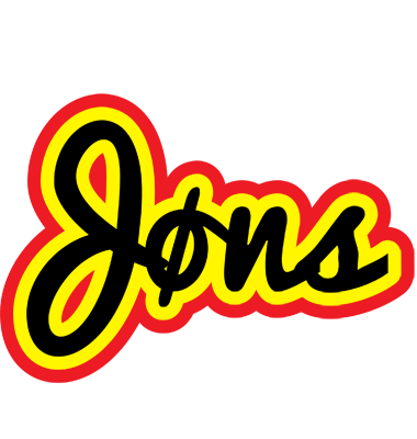 Jøns flaming logo