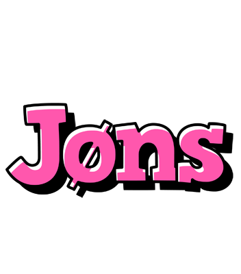 Jøns girlish logo