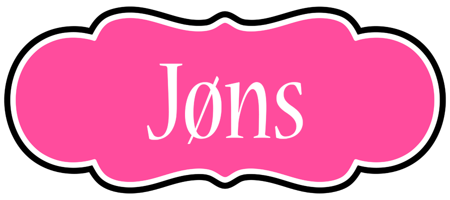 Jøns invitation logo