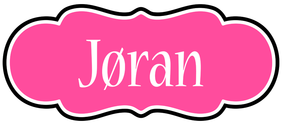 Jøran invitation logo