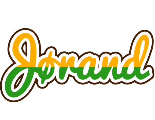 Jørand banana logo