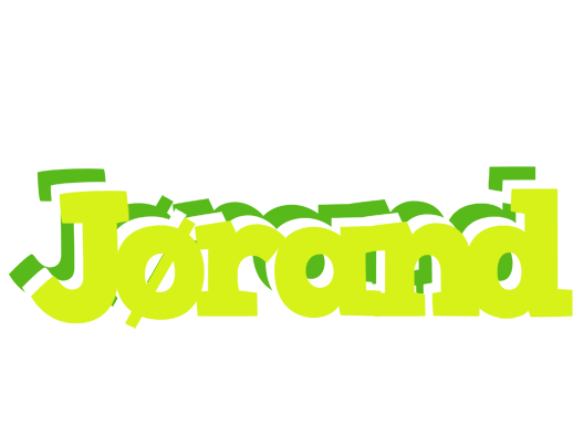 Jørand citrus logo