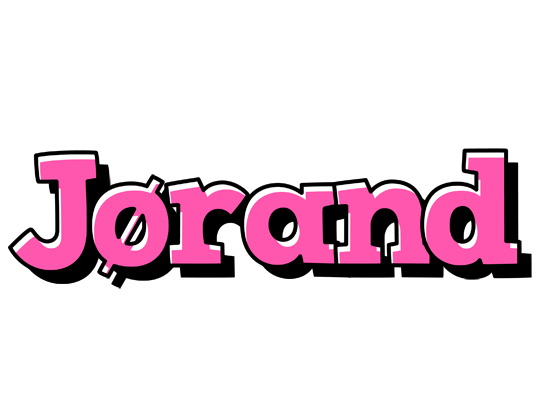 Jørand girlish logo