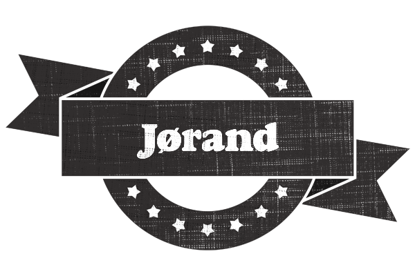 Jørand grunge logo
