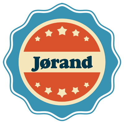 Jørand labels logo