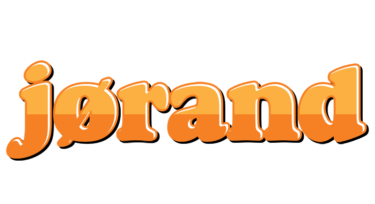 Jørand orange logo