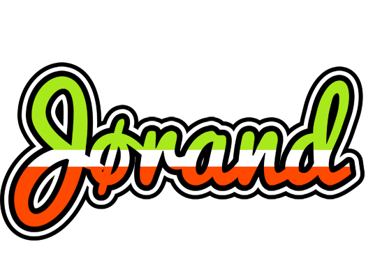 Jørand superfun logo