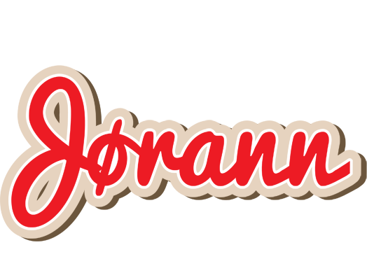 Jørann chocolate logo