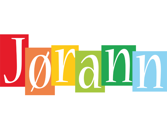 Jørann colors logo