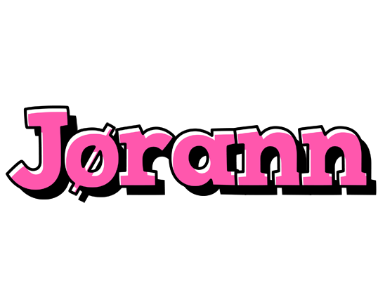 Jørann girlish logo
