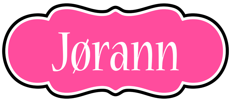 Jørann invitation logo