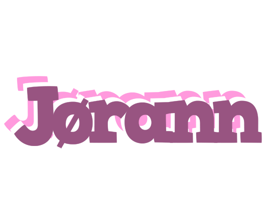 Jørann relaxing logo