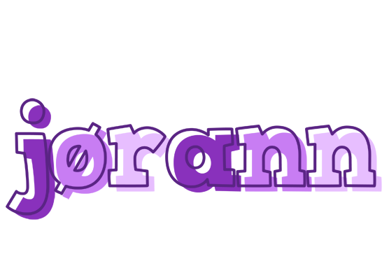 Jørann sensual logo