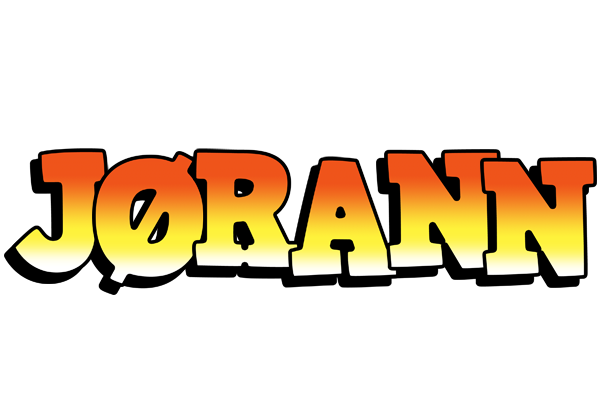 Jørann sunset logo