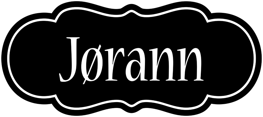 Jørann welcome logo