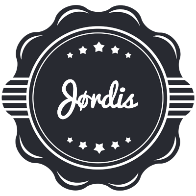 Jørdis badge logo