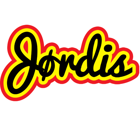 Jørdis flaming logo