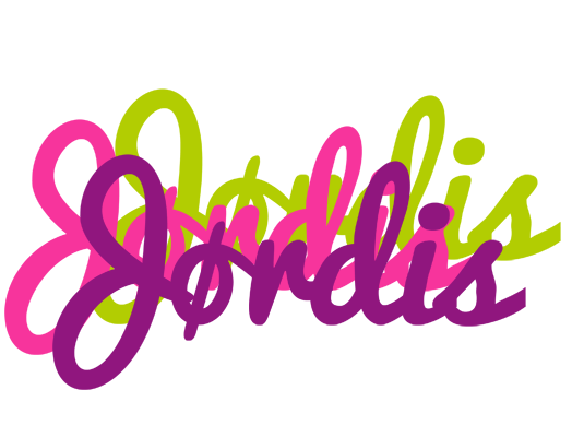 Jørdis flowers logo