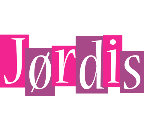 Jørdis whine logo